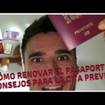 Guía para pedir cita para renovar pasaporte español