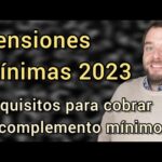 Pensión mínima contributiva en España 2023: ¿Cuánto es?
